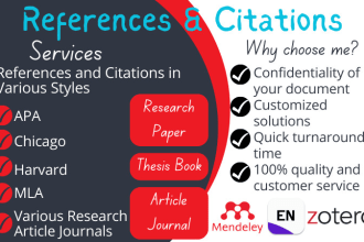 do references and citations in mla, apa, chicago, iee, or harvard style