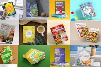 create standout amazon book cover design, kindle and paperback ready