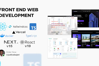 be your frontend web developer using react, nextjs, HTML, and tailwind