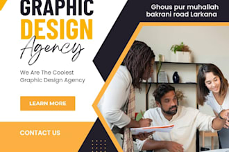 create social media kit graphics