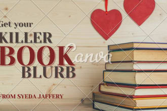 write a killer blurb and tagline for your book