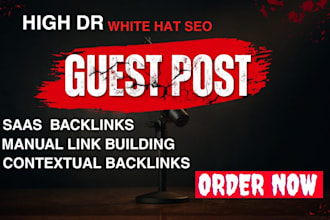 provide guest post backlinks on reputable saas websites