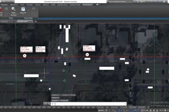 design plan of ftth, fttx,fttb using autocad and arcgis