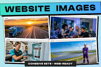 create website images and custom ai image bundles