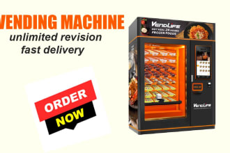 creative vending machine wrap trade show booth window