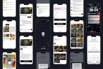 professional stunning mobile app UI UX design ios and android using figma expert