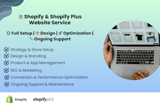 build a high converting shopify and shopify plus store that drives sales