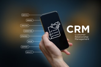do professional CRM mobile application development using flutter
