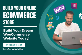 design and build woocommerce woodmart website for your online store