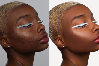 do professional skin and high end beauty retouch and color correction