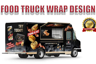 do exclusive truck wrap, food truck wrap