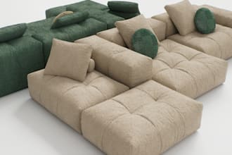 3d furniture rendering and visualization