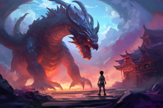 draw your fantasy character or creature for you