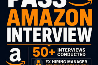 run an amazon mock interview with leadership principles feedback