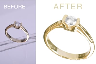 professionally retouch your jewelry photos
