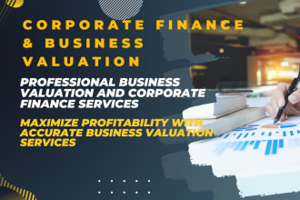 provide business valuation and corporate finance services