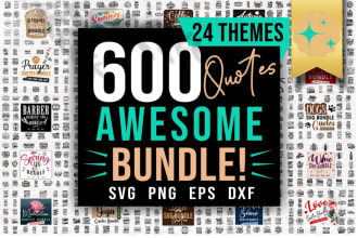 send you unique svg bundle designs