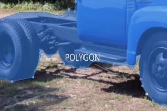 do polygon annotation for ai model training
