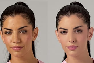 do photo touch up, photo clean, and quick photo retouching