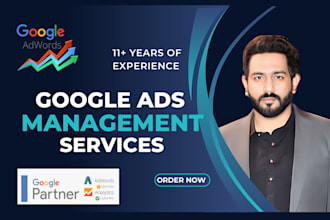 be your monthly expert google ads manager