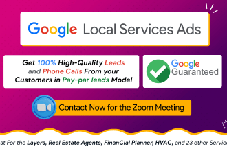 setup google local service ad account with the guaranteed badge for leads, calls