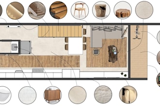 create stunning interiors design concept