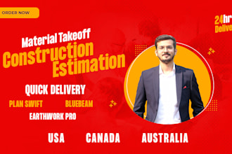 do building  estimation, material takeoff for contractors