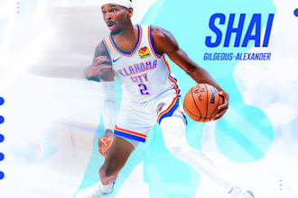 design dynamic sports posters and athlete graphics