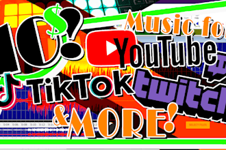 create intro music for your youtube video, twitch stream, etc