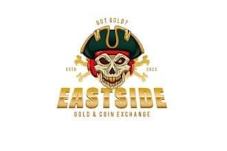 design gold coin exchange logo