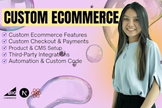 assist with custom webflow ecommerce development
