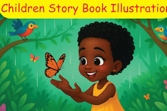illustrate children story book illustration children story book illustration