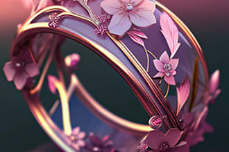 create 3d jewelry design for 3d printing jewelry designs