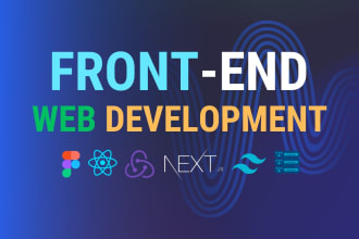 convert figma to react js or next js front end web development
