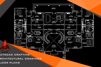 do architectural building drawings and house plans using autocad and revit