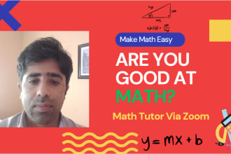 be your online tutor in calculus 1 2 3 and precalculus
