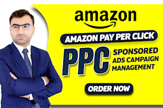 create an amazon ads campaign or ppc campaign and handle amazon ppc management