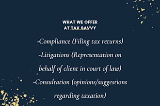 help in expert tax solutions for individuals and businesses