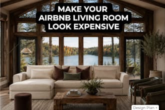 design your airbnb living room for more bookings
