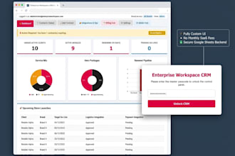build a custom google workspace CRM with secure HTML forms and admin controls