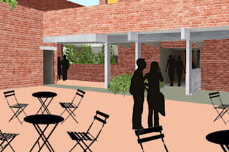 make architectural atmospheric images