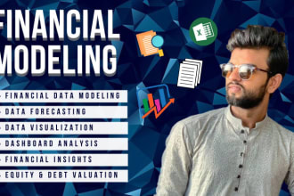 build financial data model, projections, analysis and budget