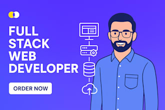 be your full stack web developer