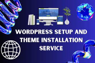 setup wordpress template and install beaver builder theme
