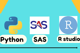 do code and report anything in r programming , rstudio , sas