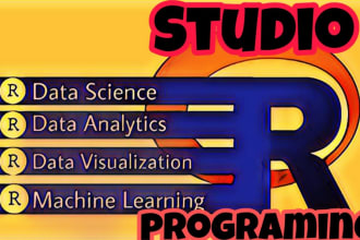 do data science, machine learning, data analysis in rstudio, r programming