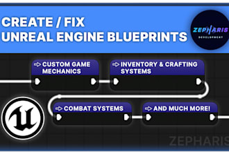 create or fix unreal engine blueprints