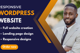 develop godaddy website design with godaddy website builder or wordpress