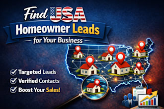 find USA homeowner leads for your business