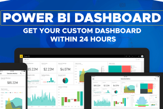 create custom power bi dashboard